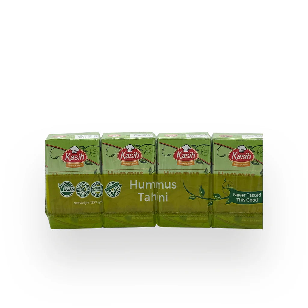 Kasih - Humus mit tahina / Chickpea Puree 4 x135 g