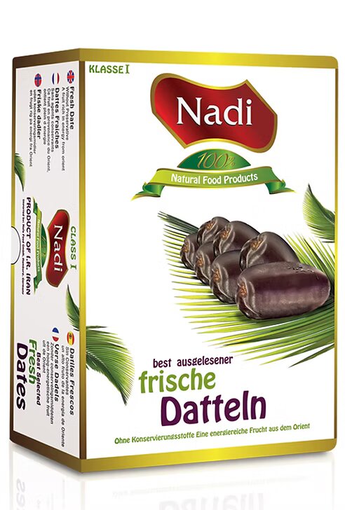Nadi - Frische Datteln mit Stein 550g