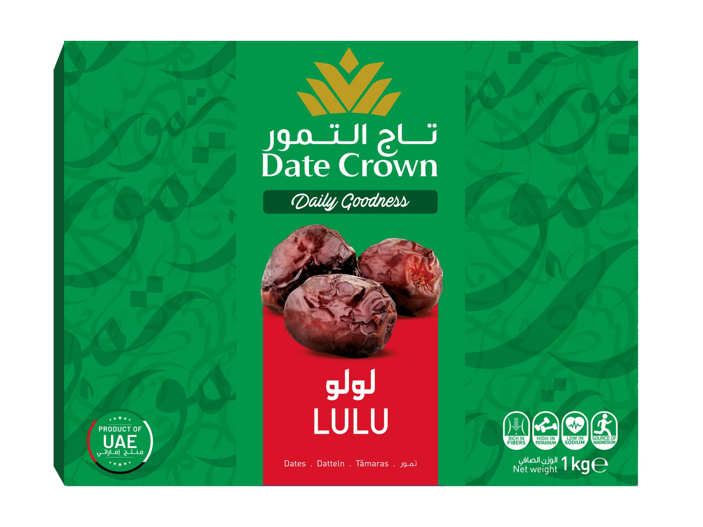 Date Crown LULU Datteln 1kg