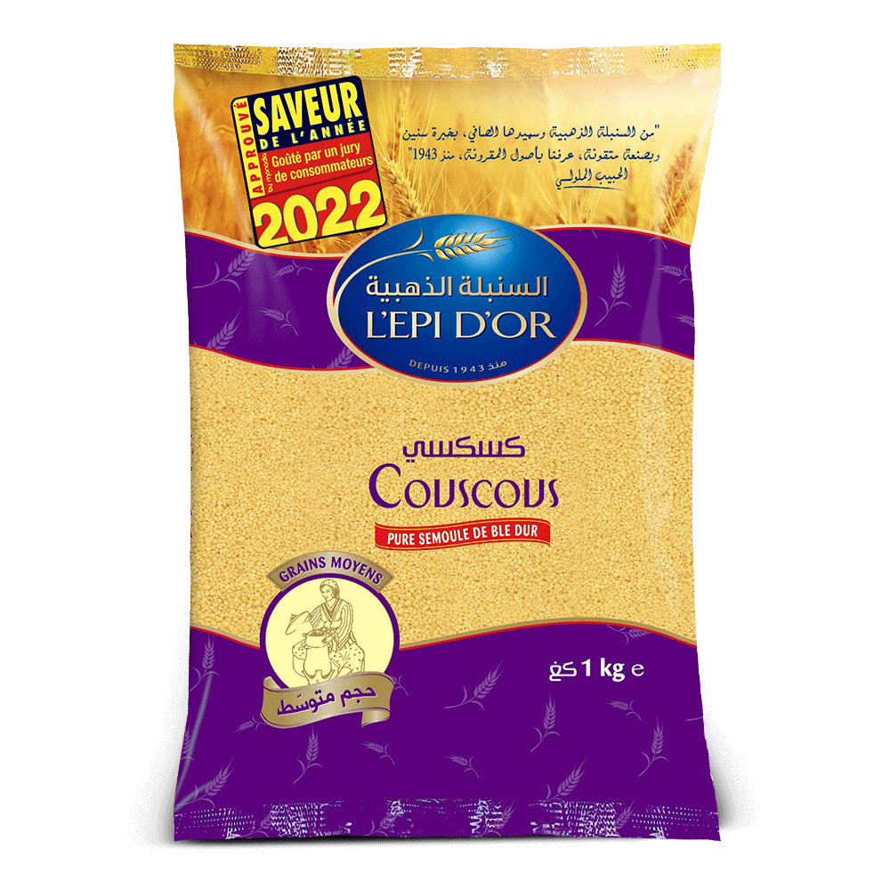 L'ÉPI D'OR - Couscous moyen 1kg