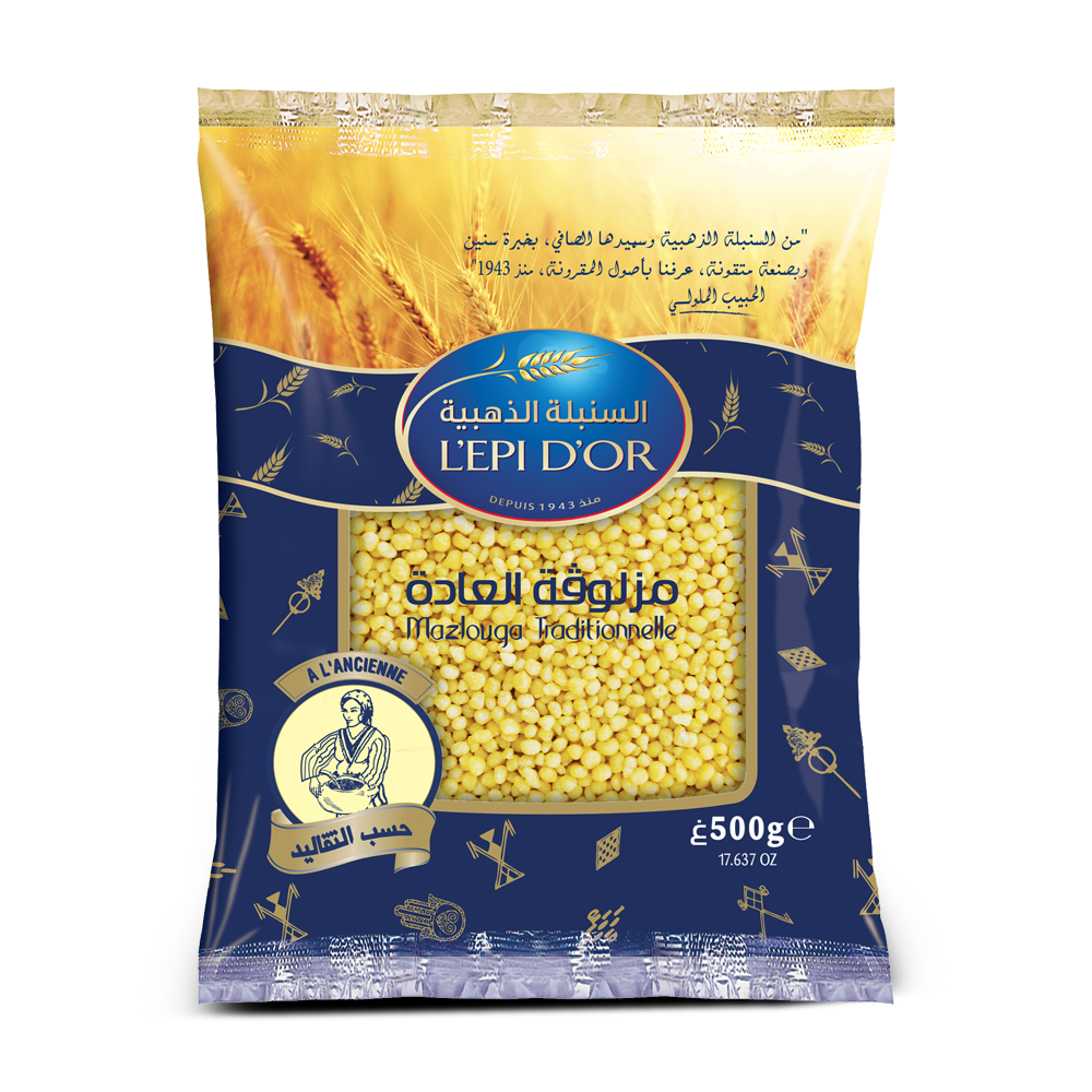 L'EPI D'OR - Mazlouga Traditionnelle / traditionelles Mazlouga 500g