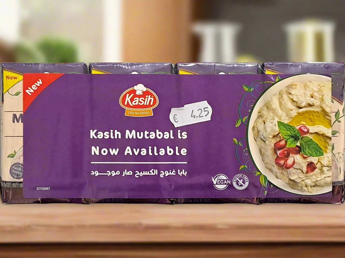 Kasih Mutabal Tahina - Baba Ghannoush / Arabisches Auberginenenpüree 4 x 135 g