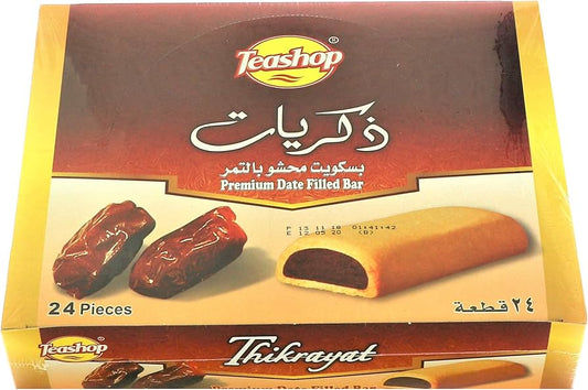 Teashop - Thikrayat Date Filled Bar / Thikrayat Dattelgefüllter Riegel 456g