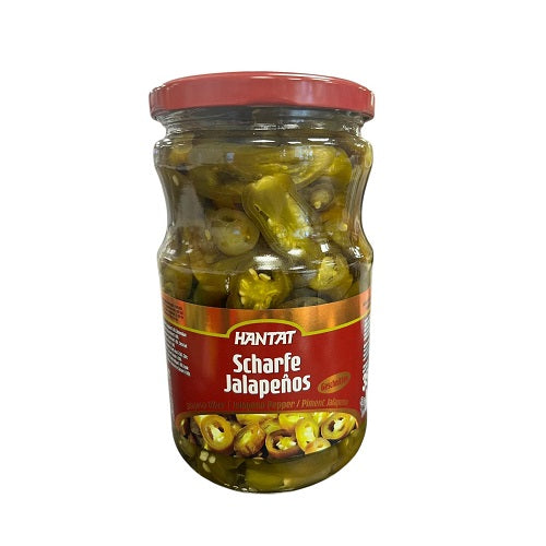 HANTAT - Scharfe Jalapenos Geschnitten 720ml.
