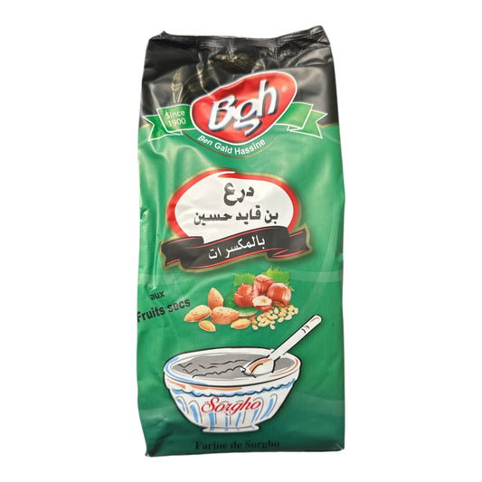 Ben Gaid Hassine – Sorgho aux Fruits Secs / Sorghummehl mit Trockenfrüchten 500g