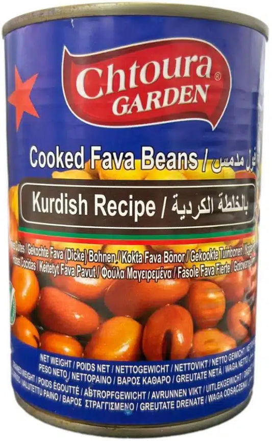 Chtoura Garden - Cooked Fava Beans *Kurdish Recipe* 400g