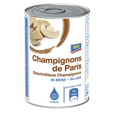 Aro - geschnittene Champignons 290g