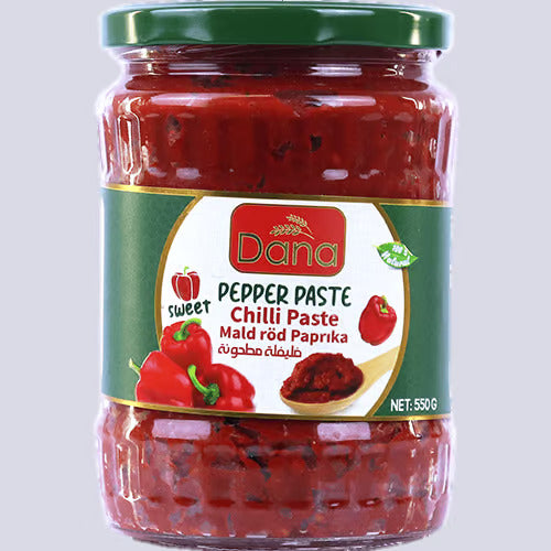 Dana - Sweet Pepper Paste / Paprikamark mit Samen, mild 550g